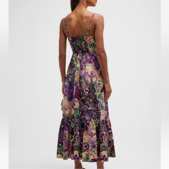 A.L.C. Lilah Floral Print Dress - Picture 9 of 11